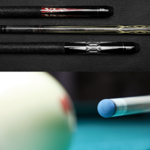 당구 개인큐 채 큐대 보급형 입문용 스틱 일반큐 큣대 동호회 3구 4구, 레드 10.5mm
