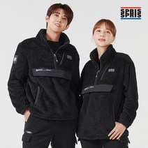 [스프리스] 유니 쉘파 아노락 점퍼[블랙]