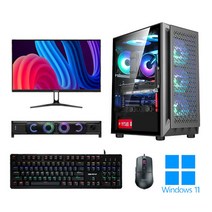 포유컴퓨터 게이밍 조립 컴퓨터 모니터 풀세트 PC 본체 최신 고사양 롤 배그 윈도우, GQ-PC20, [3]추가 X