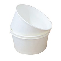 휴타임 850cc (850ml) 무지 종이용기 300개 1박스, 850cc 기본 종이용기