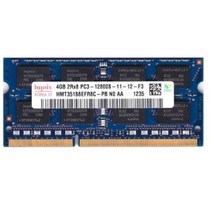 하이닉스 노트북용 DDR3 4GB 2RX8 PC3-12800S (1.5V / 일반전력), 하이닉스 DDR3 4GB PC3-12800S(1.5V)