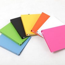 신화오피스 A4 20매 O링 친환경 에코 링클리어, 주황색