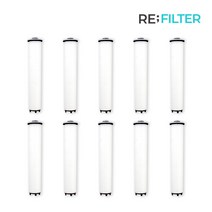 리필터 주방용 핸디 타입 아에르 Aer 호환 녹물필터 10ea