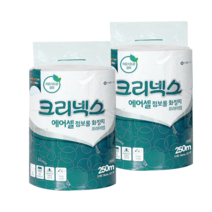 크리넥스 에어셀 점보롤 프리미엄 화장지250Mx6롤 4537761, 6롤
