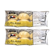 코스트코 미니 프렌치 롤 바게트 생지 12개입 (6개입x2팩) 600g 냉동포장, 2개, 300g