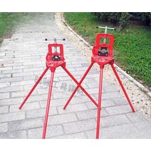 파이프바이스 고정 받침대 클램프 벤치바이스 삼각대, 3호 압력 프레임(25-80mm 파이프)