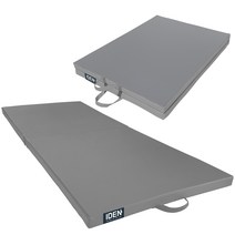 아이든 650 2단폴더 요가매트 40mm 두께 충격흡수 층간소음방지 미끄럼방지, 아이보리