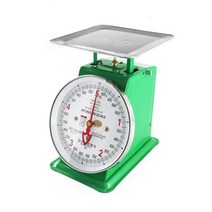 경인 지시 저울 5kg 저울 바늘 시장 눈금 횟집 초록색 야채 시장 주방 정육점 아날로그 지시, 앤트 5kg