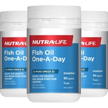 뉴트라라이프 3X 오메가3 피쉬오일 90정 3팩