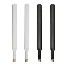 통신안테나 2 개몫 4G 안테나 10dBi SMA 남성 7002700MHz 4G LTE 라우터 Wifi 안테나, 1. WHITE