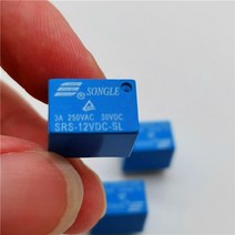 5pcs 회로 보드 DIY Srs-05 12 24 vdc-sl sh 한 그룹 변환 6 핀 4100 시리즈 릴레이 3A 가정용 기기, 01 SRS-05VDC-SL (5V)