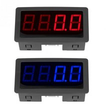 속도 측정기 타코미터 스피드건 타코메타 1세트 4 디지털 타코미터 레드/블루 RPM 미터 LED 홀 근접 스위치, 02 파란