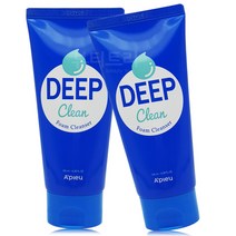 어퓨 딥 클린 폼 클렌저 130ml x 2개, 상세페이지 참조