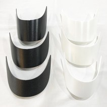 플라스틱 모자 챙 / 2color 3size / 뜨개질 부자재, 중, 블랙
