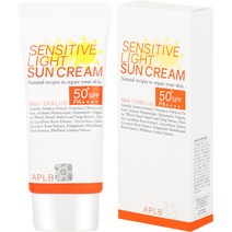 에이플비 센서티브 라이트 선크림 SPF50+ PA++++, 60ml, 1개