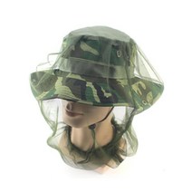 얼굴모기장 얼굴 모기장 벌망 벌초망 양봉 해충 방충 낚시 등산 안면 휴대용, 그린