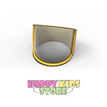 해피키즈스토어 원통30도(반투명) - 놀이터부품 30도반투명 폴리에틸렌원통 폴리카보네이트원통 원통미끄럼틀 미끄럼틀 놀이터자재 놀이터보수