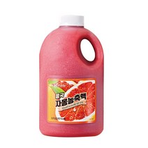 흥국에프앤비 냉장포장자몽농축액1.5L 2개, 2, 1.5L