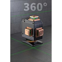 제로원 레이저 수평기 16선 4D 미니 크로스 빔, 16라인녹색등(독일오스람강한빛)디지털디스플레이