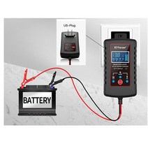 주행충전기 차량용주행 40a주행 자동차 배터리 고출력 점프 스타터 캠핑카용품 캠핑카 보조 6V 12V 2Ah-20Ah 납산 의 스마트 펄스 수리 벽걸이 오토바이 유지보수 EU US, 미국 플러그