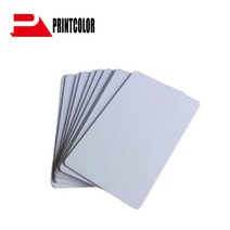 20PC X 광택 흰색 빈 잉크젯 프린팅 가능 PVC 카드 캐논 프린터 엡 손 방수 플라스틱 ID 명함, 한개옵션0