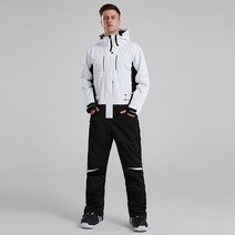 남성 여성 스키 점프 슈트 겨울 따뜻한 방풍 방수 스키 재킷 바지 세트 여성 남성 통기성 스노우 보드 슈트 스노우 슈트