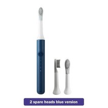 수카스-쏘 화이트 핀징 EX3 음파 전동 칫솔 울트라 소닉 진동 자동 칫솔 무선 충전식 스케일러, blue add 2 heads