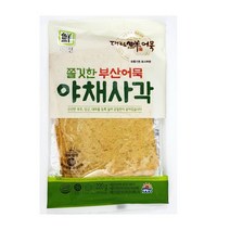 [푸른들마켓][사조] 부산쫄깃한야채사각(220g), 없음, 220g, 1개