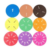 분수의성질 초등수학 원형 분수학습 교구 자석 기초수학 초등교과