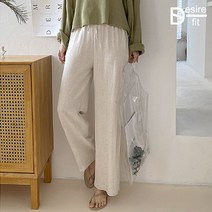 디자이어로즈 디자이어로즈 핏 20대 30대 여성 여름린넨 통바지 DB0214 (5594674)