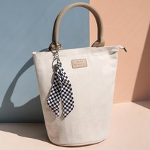 텀블러 넣기좋은 여자 토트형 보온보냉 에코백 2컬러