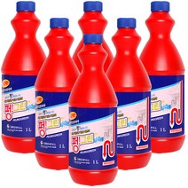 펑그린 배관 막힘 용해제, 1kg, 6개, 1kg
