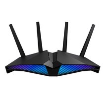 ASUS 듀얼 밴드 Wi-Fi 6 게이밍 라우터 AiMesh 호환 쉬운 앱 설정 모바일 게임 부스트 802.11Ax 8X 기가비트 LAN 포트 - 휴먼 디바이스 인증, AX5400