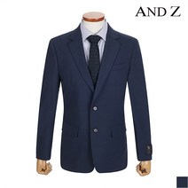 지오지아 앤드지 블루 울블랜디드 슬림 정장자켓 (BZB2SB1205)