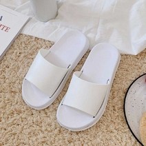 데일리 남자 슬리퍼 여자 커플 학교 실내화 캐주얼 여름 굽높은 굽있는 스트랩 발편한 꼬임 여성DC_