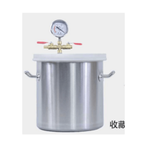 접착제 탈포기 진공 펌프 기포제거 탱크 에폭시 레진, 17L 스테인리스 스틸  4L 진공 펌프