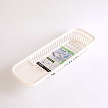 사나다 싱크대 식기 건조대 D5360, 화이트, 2개입
