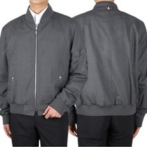 [톰브라운] 사선 플레인 위브 블루종 자켓 (MJO030A 06146 025)