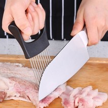 [전교일등 사장님]야채 슬라이스 홀더 칼질 도우미
