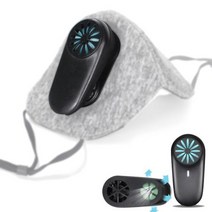 미세먼지 4 겹 충전식 청정기 헤이즈 프레시 에어 마스크 PM25 오염 방지 호흡기 교체형 활성탄 보호 레이어, 없음, 1Pcs