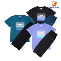 네파 키즈 네파키즈 본사 KID5956 홉홉 7부 트레이닝세트