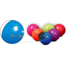 하타치 SHINE 파크 골프공 골프볼 PH3400, 레드