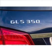 벤츠마크 메르세데스벤츠 GLS450 자동차 스티커 문자 로고 테일 마크 500 영어 63 개조된, 02 GLS 350