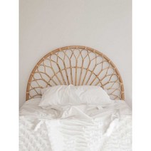 고급 라탄침대헤드 보드 SS Q K 1200 1500 1800, Coco헤드보드150x140cm