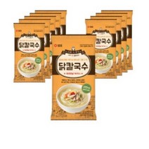 샘표 닭칼국수, 23개