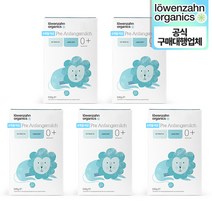 뢰벤짠 오가닉 프레 앙팡밀히 0개월 500g 분유, 5통