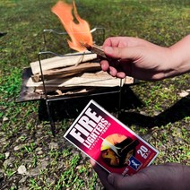 일본 파이어라이터스 캠핑 착화제 20개입 2개 세트, 130g