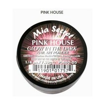 미아 시크릿 네일 아트 아크릴 컬렉션 파우더 6가지 색상 세트 픽 유어, Pink House(Glow in the Dark)