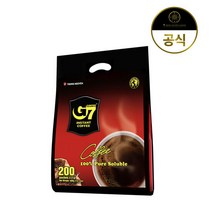 베트남 G7커피 블랙 200개입(2g x 200개입)_수출용, 단품, 단품