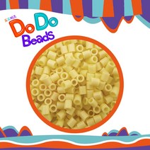 선물 팔찌 만들기 창의력 공예 미술 비즈 상아색 비즈십자수 비즈군번줄 유치원